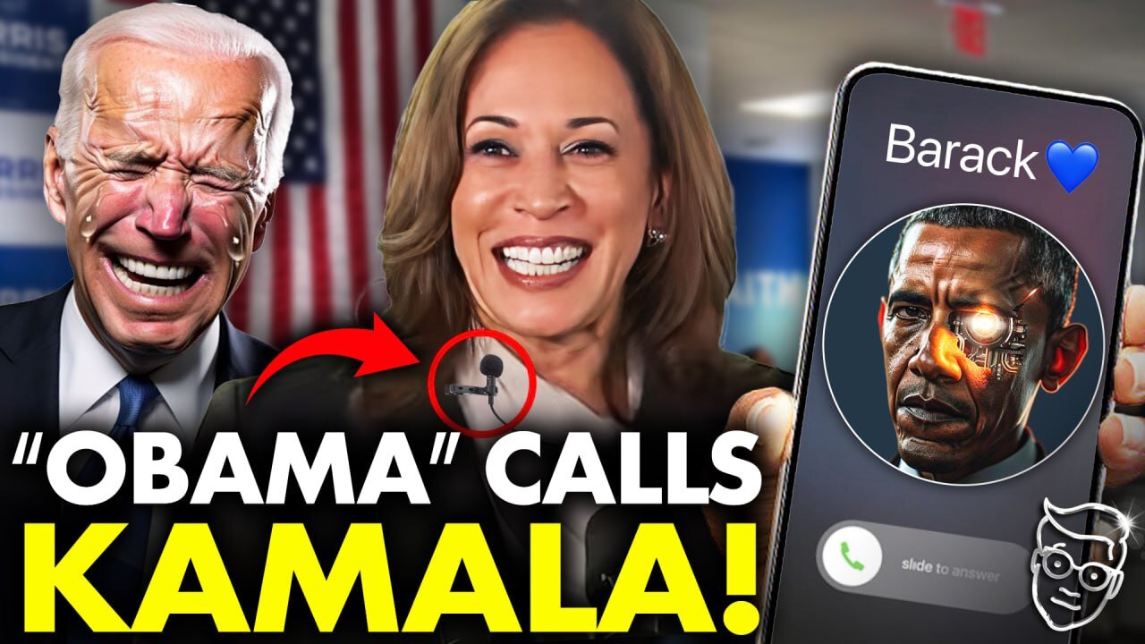 🚨 Democrats CAUGHT! Kamala's CRINGE Staged Phone Call With Obama is a RECORDING | This Proves It!?