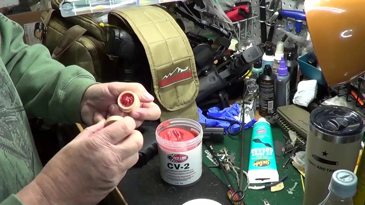 Using Red Line CV2 With Moly On Your Guns - Reduces Friction & Protects