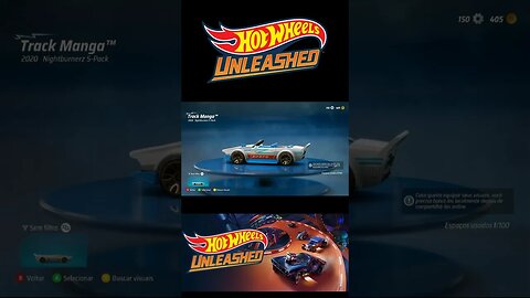 HOT WHEELS UNLEASHED-TRCK MANGA 2020 NIGHTBRUNERZ 5 PACK