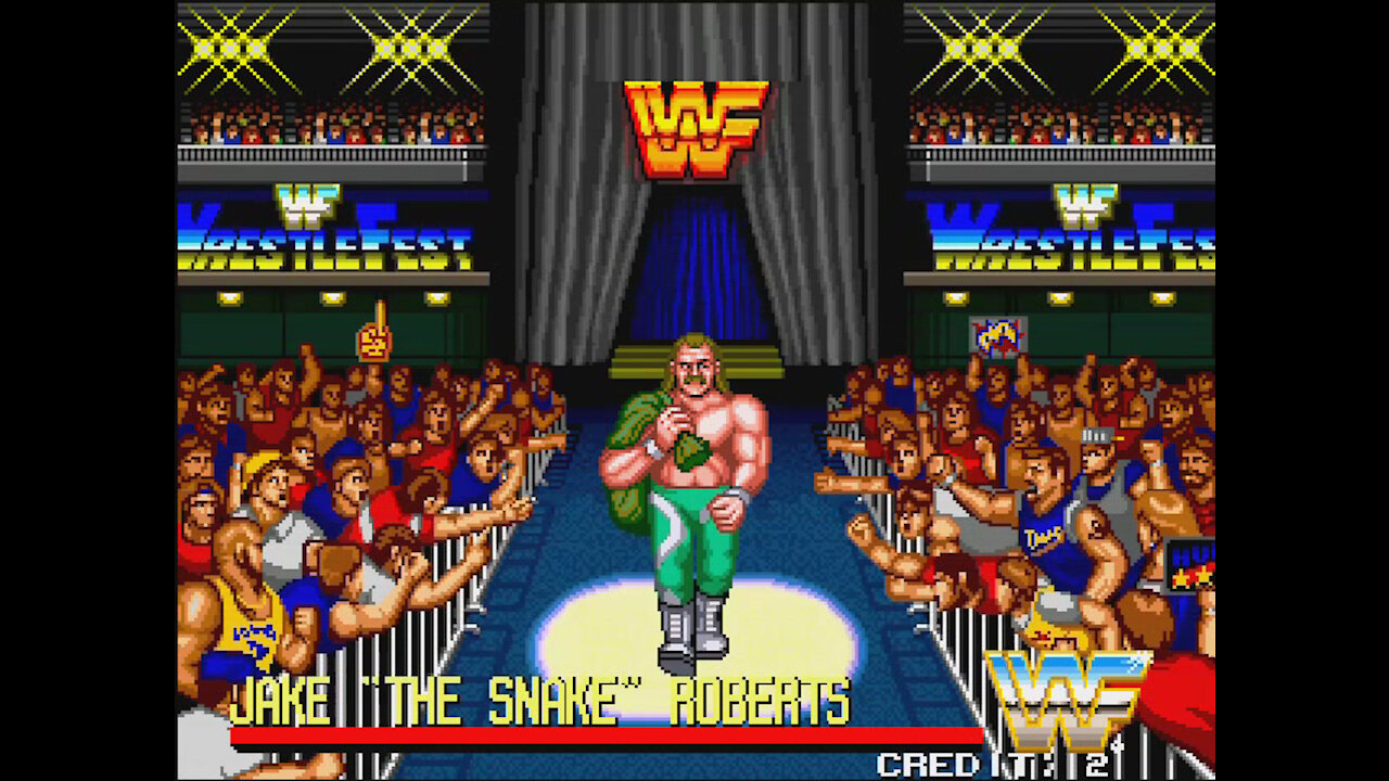 WRESTLEFEST ROYAL RUMBLE WWF Battle Royal with JACK THE SNAKE ROBERTS - Wrestling SALA GIOCHI