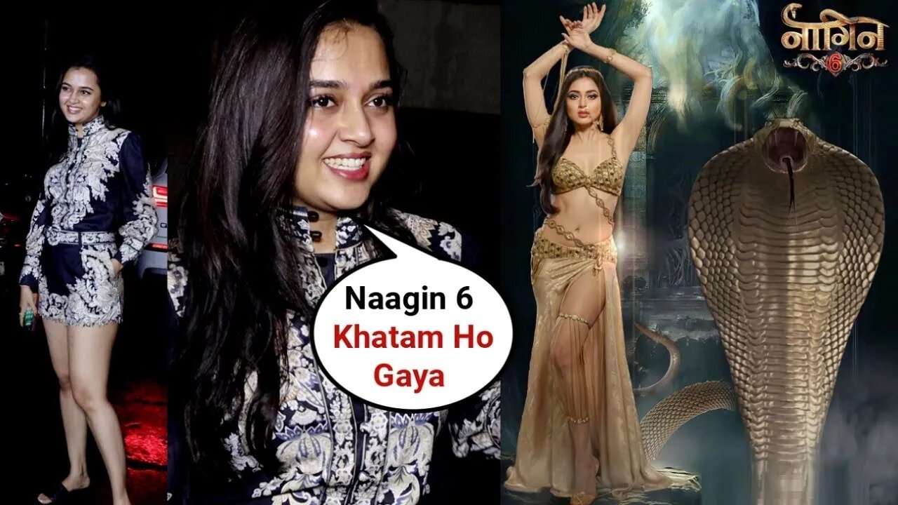 Tejaswi Prakash Last Day On Naagin 6 Set - Last Episode Naagin 6 Shoot 💕😍🔥