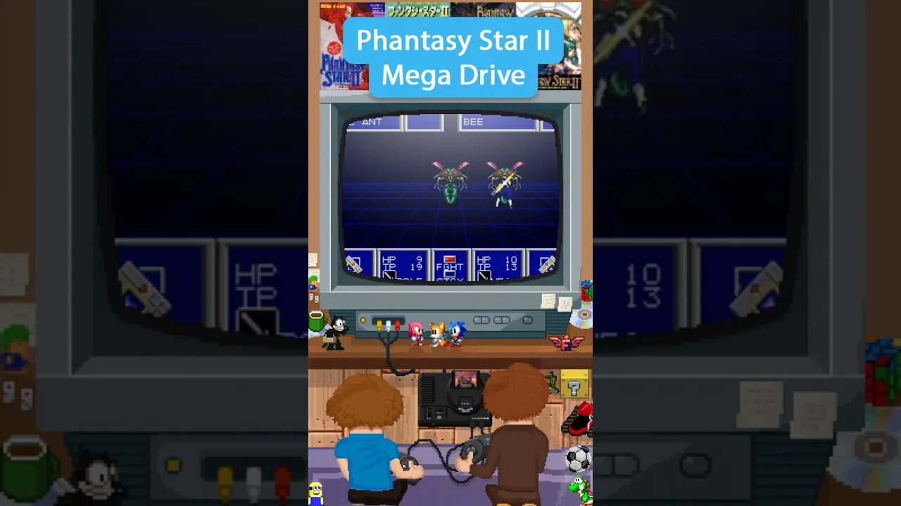 Phantasy Star II (Sega Genesis) - Rise or Fall #shorts