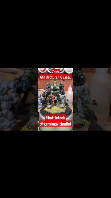 Gaming with ADHD Miniature Showcase 144 #shorts