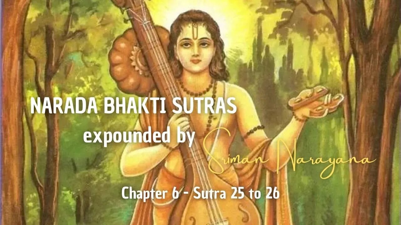 Chapter 6 - Sutra 25 to 26