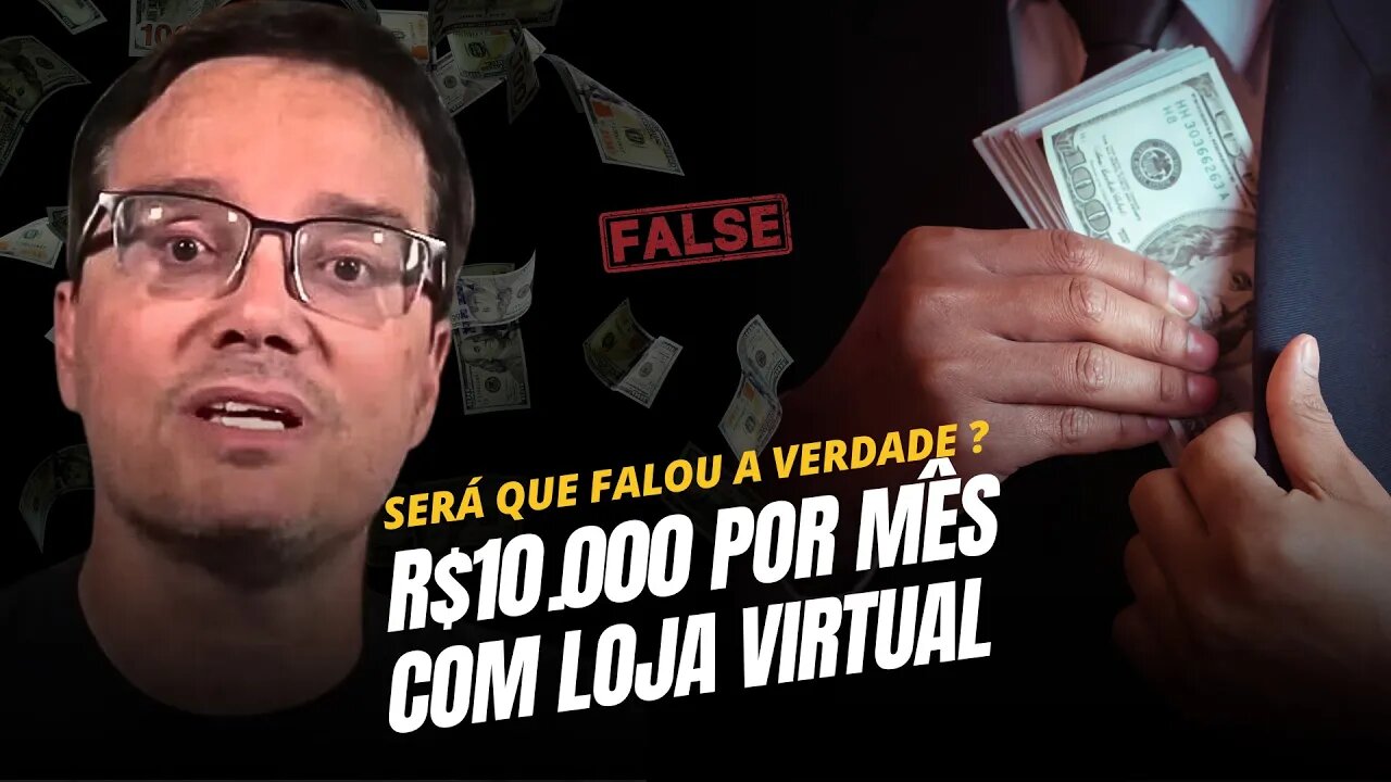 10 MIL REAIS POR MÊS COM LOJAS VIRTUAIS Peter Jordan do Canal Nerds de Negócios Falou a Real?