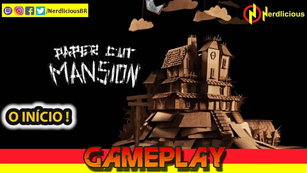 🎮 GAMEPLAY! Analisamos o jogo PAPER CUT MANSION, um Terror de Sobrevivência para PC