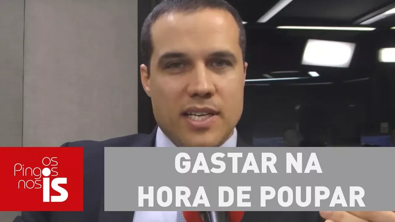 Felipe: É clássico da esquerda gastar na hora de poupar