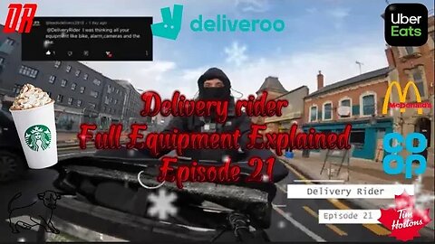 Working The Morning Shift for Uber and deliveroo (full equipment explained)￼S2E21