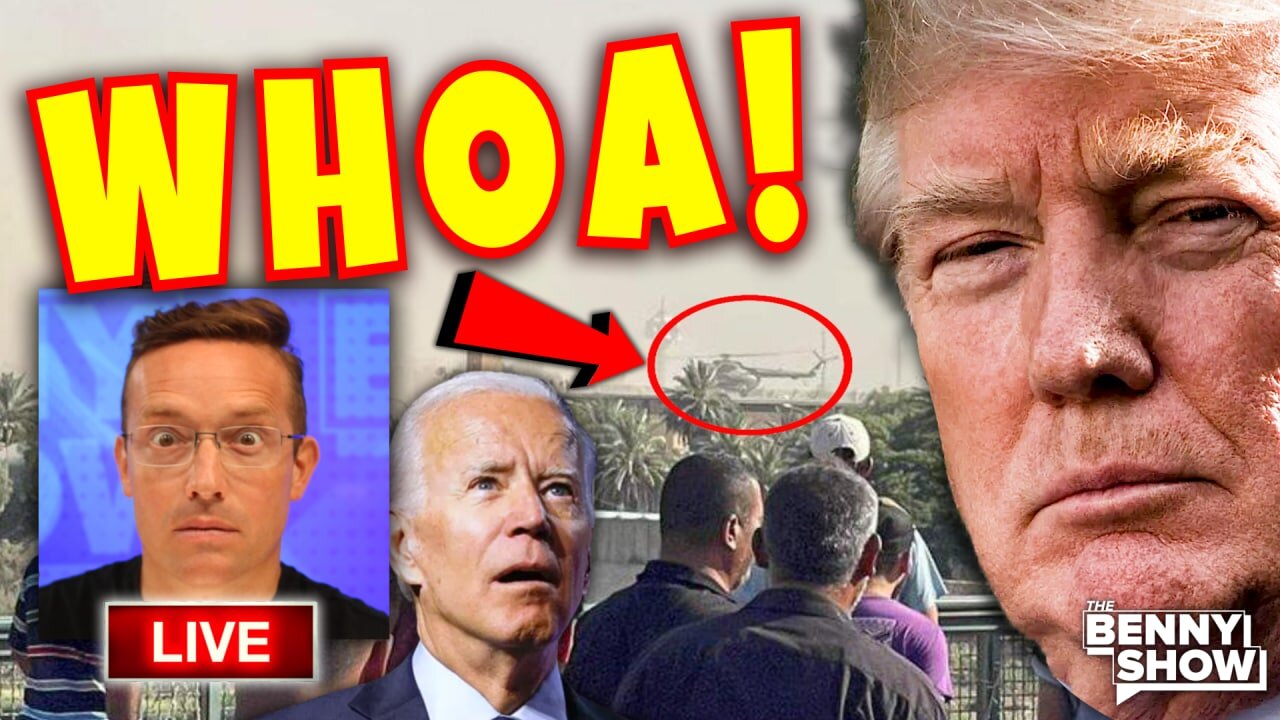 BREAKING: Baghdad Has FALLEN, US Embassy in COLLAPSE, Helicopter EVACUATIONS — Joe Biden NIGHTMARE