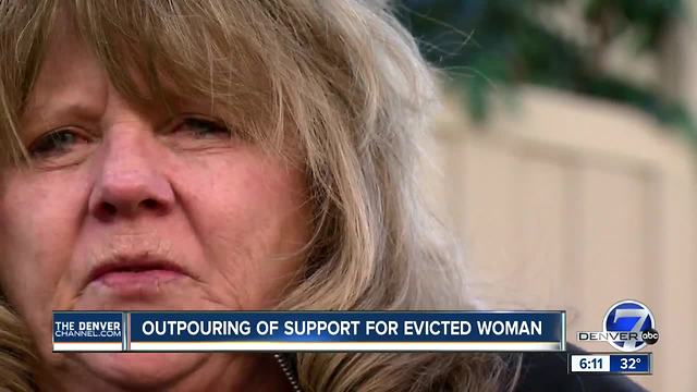 Denver7 viewers offer to help woman evicted from Littleton apartment