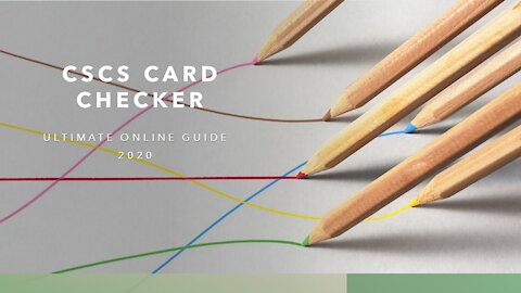 CSCS Card Checker | CCM