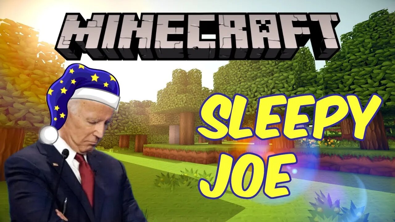 Sleepy Joe: Presidents Play Minecraft