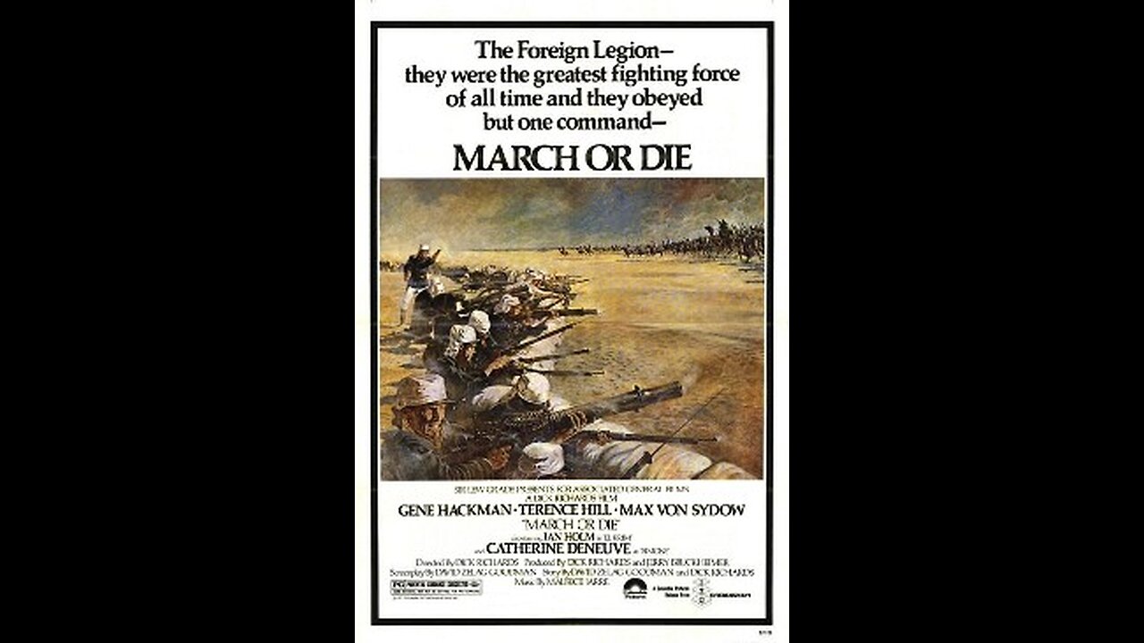 Trailer - March or Die - 1977