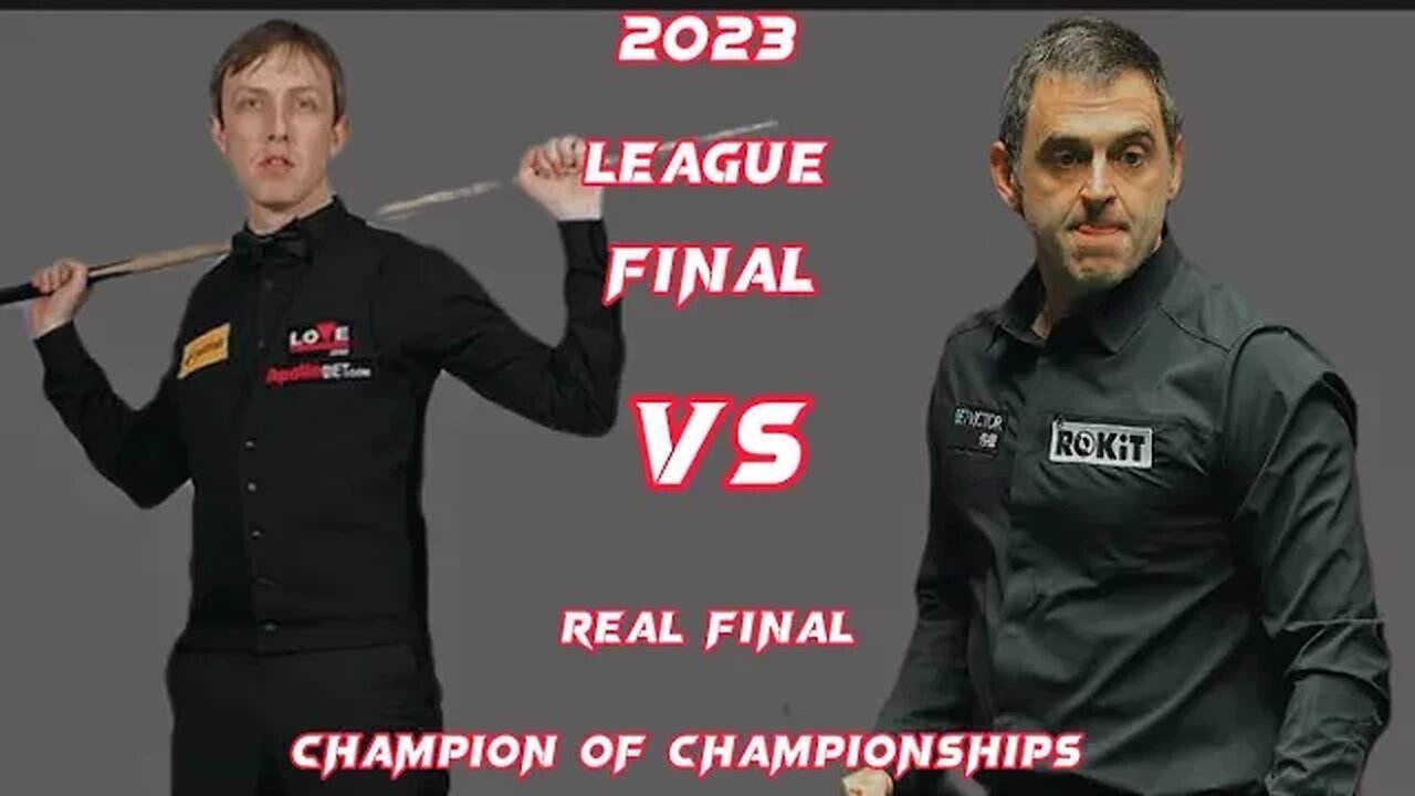 Ronnie O’Sullivan Vs Andrew Higginson Final 2023 Champion of Championship’s