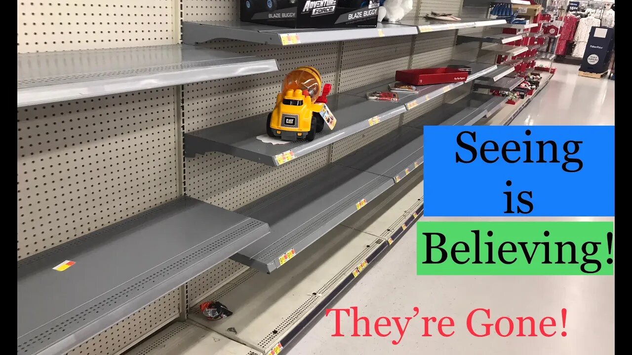 Food Shortages / Empty Shelves at Walmart Weekend Update