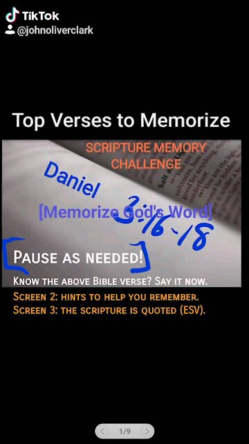 Top Verses To Memorize, Daniel 3:16-18