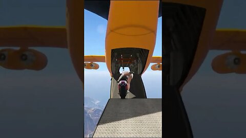 The Most INSANE Stunts On Mount Chiliad - GTA 5! #Shorts | TAFFY GAMING