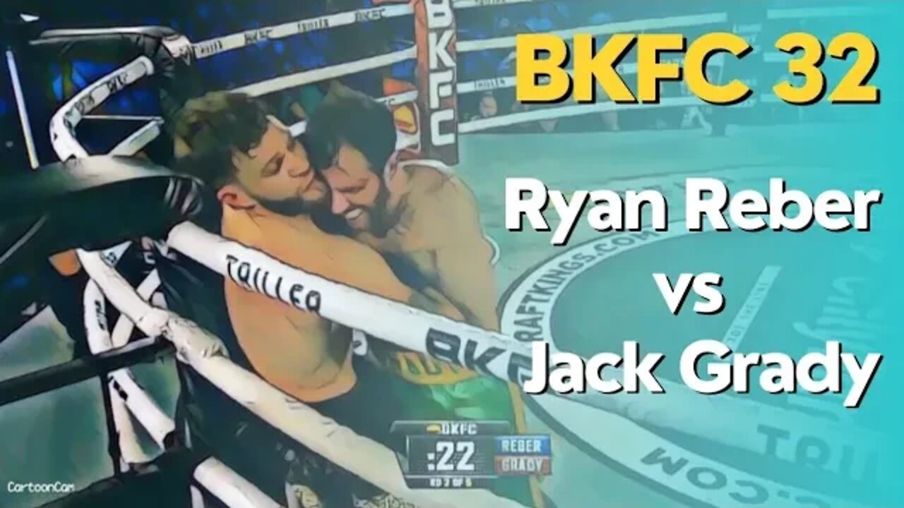 Ryan Reber vs Jack Grady - BKFC 32 Fight Analysis DQ & Brawl #bkfc #ryanreber #jackgrady #brawl