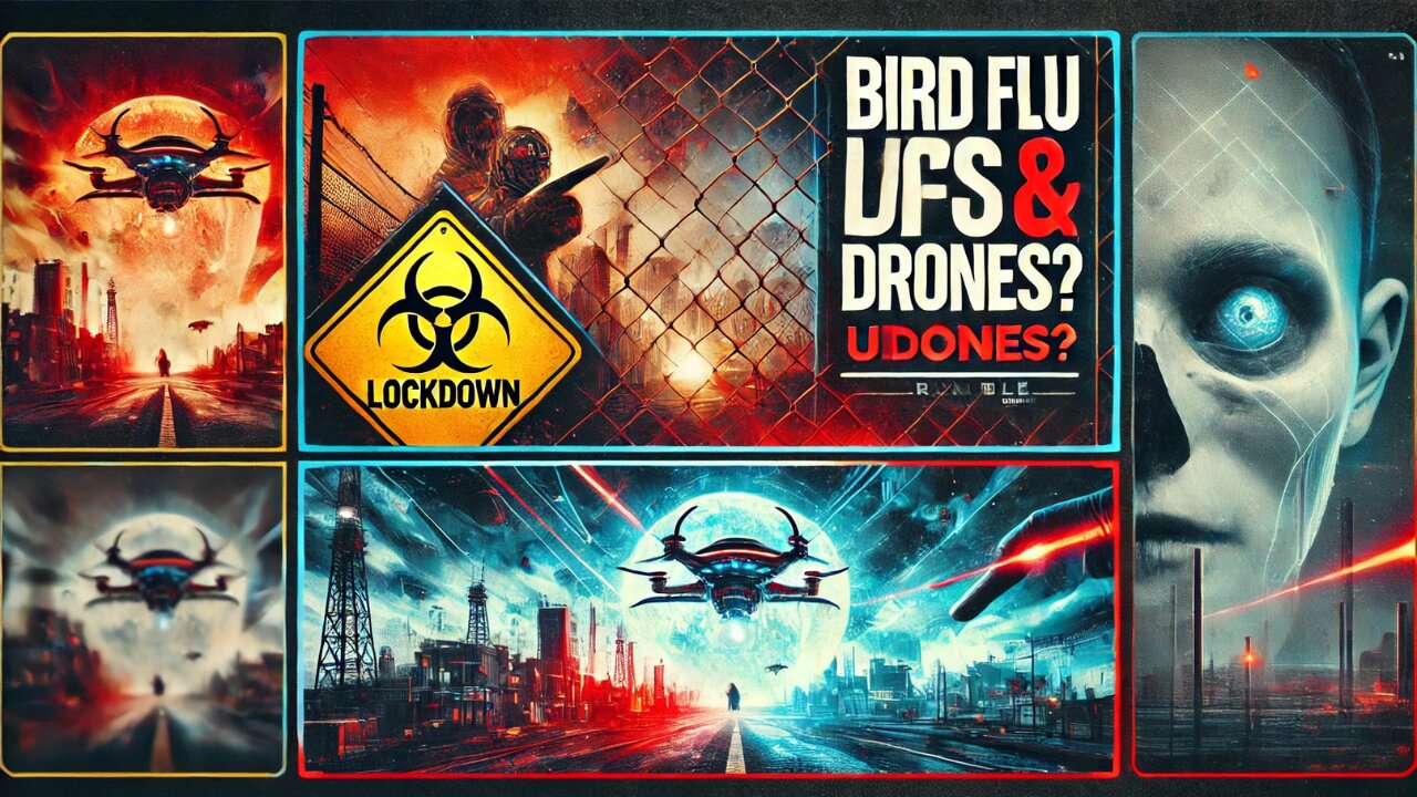 Bird Flu Lockdowns Imminent? 🦠🚨 Unraveling the Mystery of U.S. Drone Sightings Blamed on UFOs 🛸🕵️‍♂️