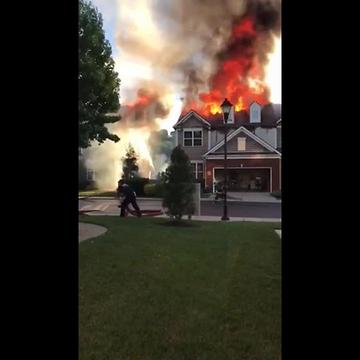 Crews Respond To Fire At Townhouses In Nippers Corner