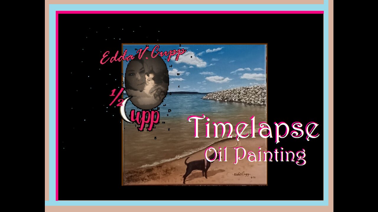 Timelaspe Oil Painting "Camping days" Pt 2