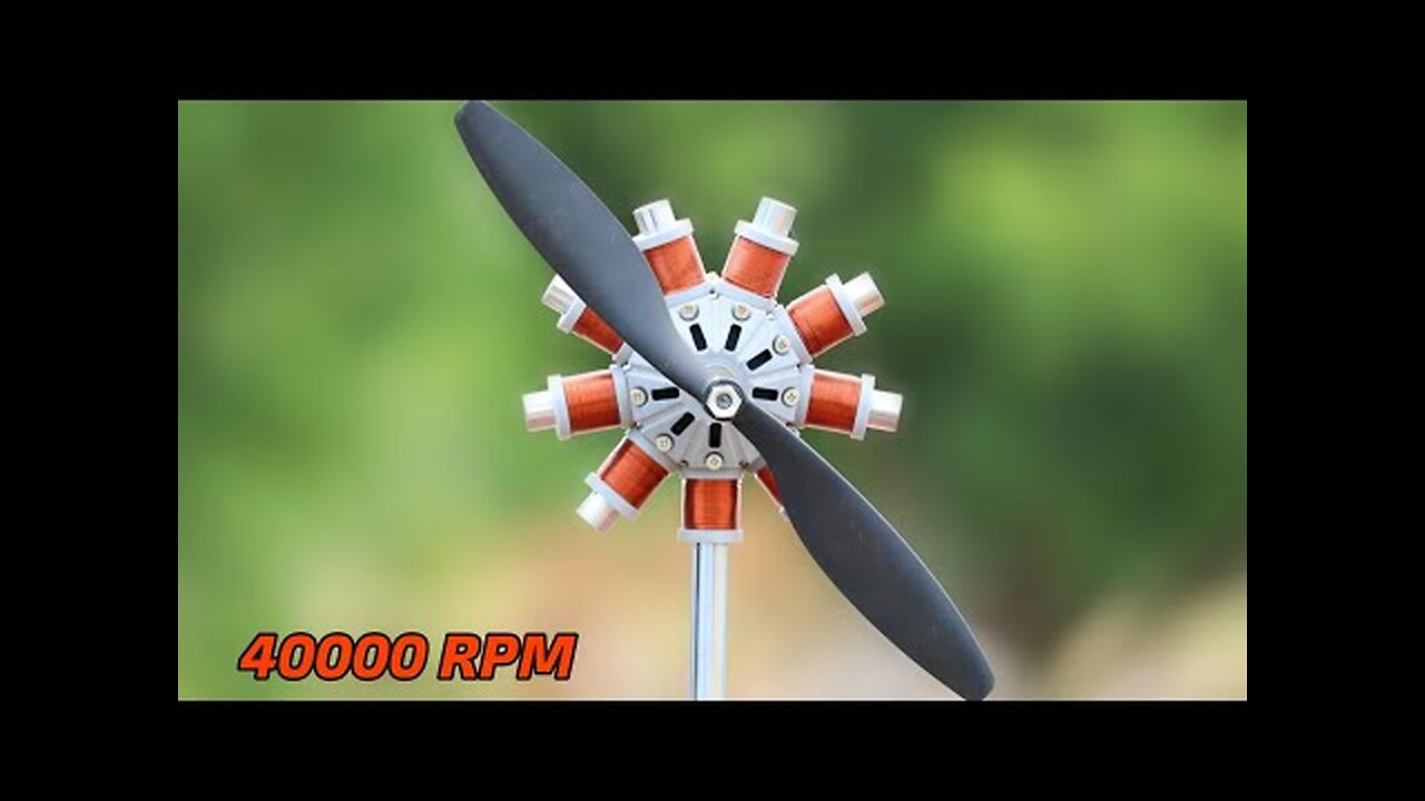 Making Powerful JET Engine using Drone propeller