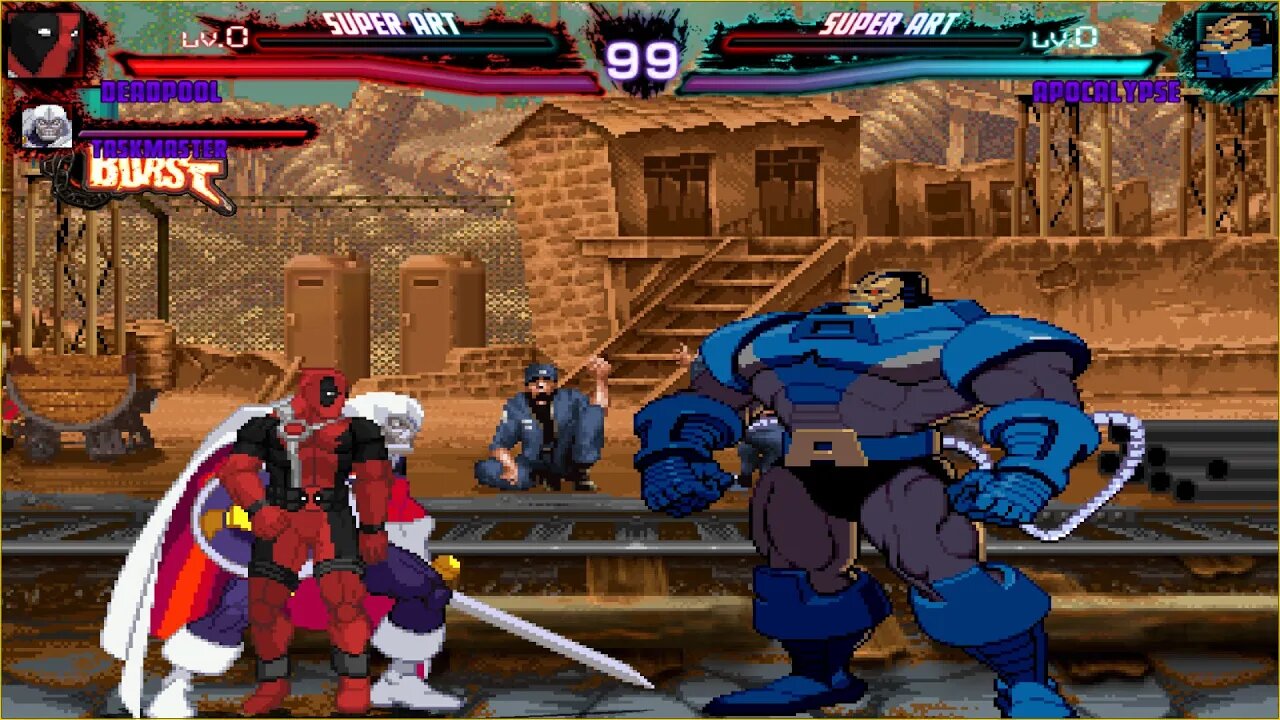 Mugen: Deadpool/Taskmaster vs Apocalypse