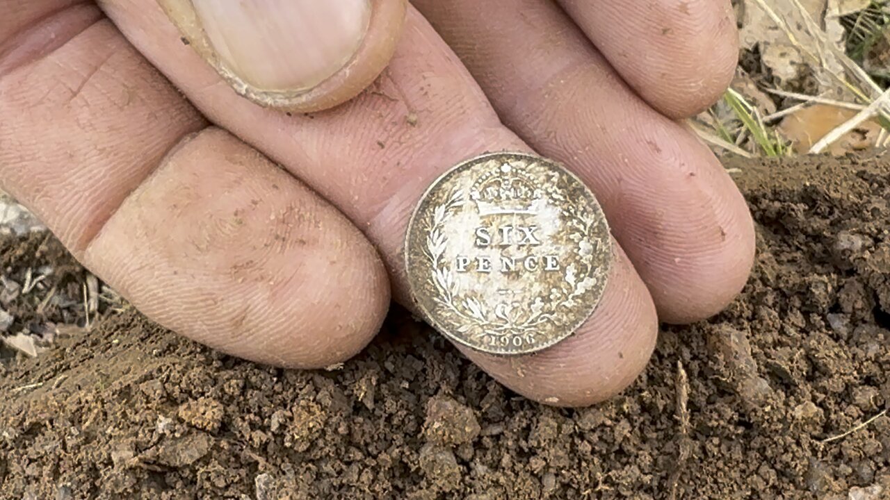 Silver Of King Edward VII Metal Detecting