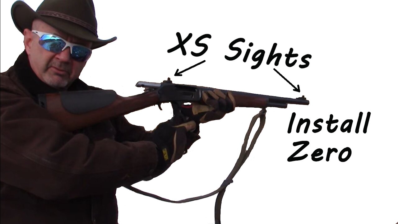 XS Sights on the Marlin Guide Gun - Install, Zero, AQT