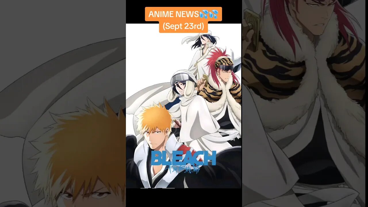 ANIME NEWS 💦 - Sept 23rd