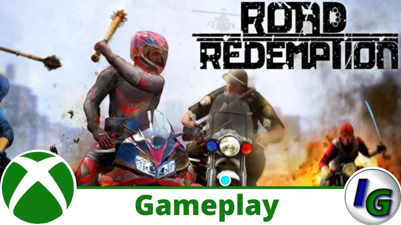 Road Redemption Gameplay on Xbox