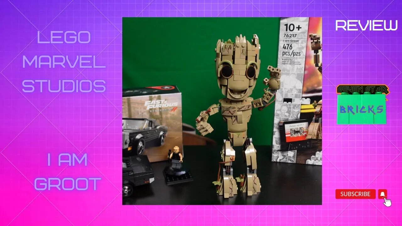 Lego Marvel Studios I am Groot review! Set 76217 - 476 pcs