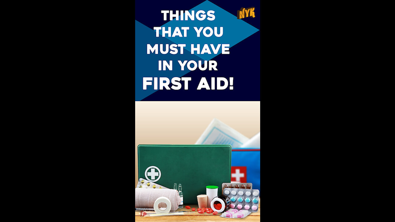 Things That You Must Have In Your First Aid Kit *