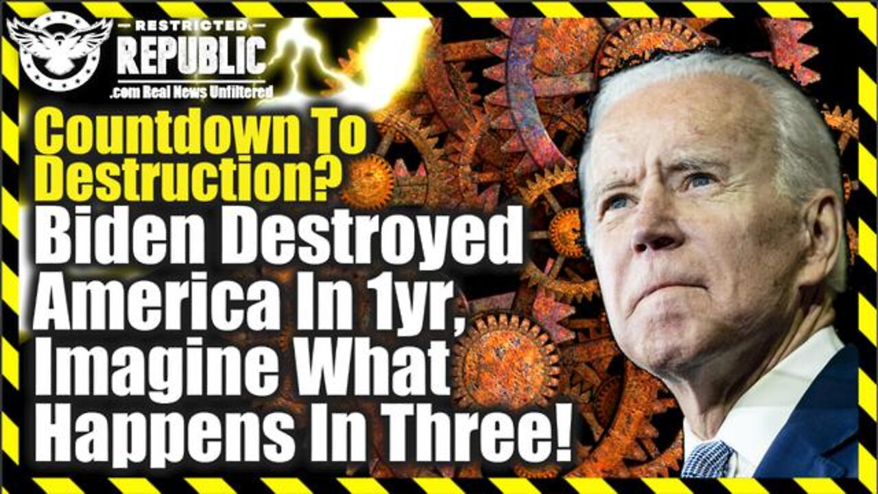 BIDEN DESTROYED AMERICA IN ONE YEAR, IMAGINE WHAT HAPPENS IN THREE! - PATRIOT MOVEMENT