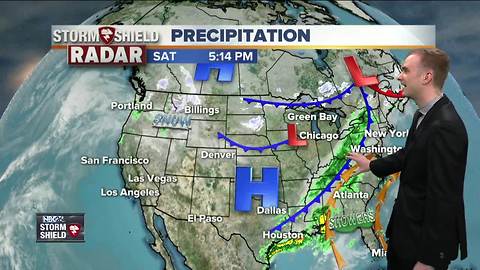 Gino Recchia NBC26 Storm Shield Weather Forecast