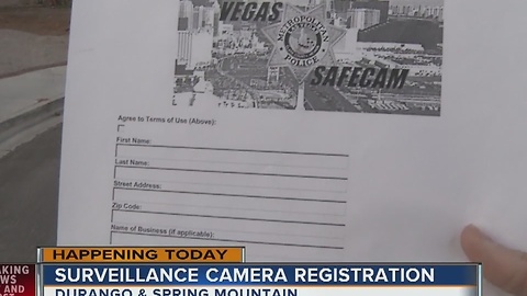 Las Vegas police introducing Vegas SafeCam