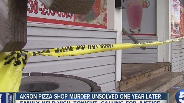 Akron Pizza Shop Murder Remains Unsolved