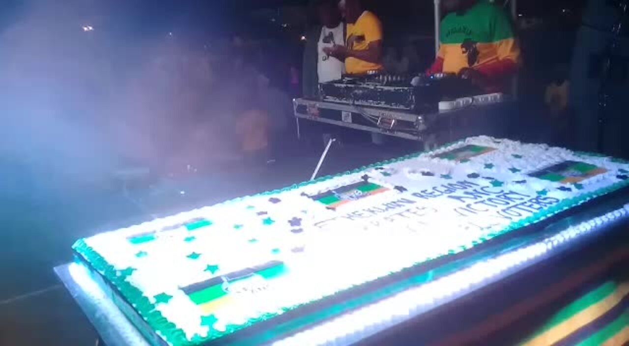 SOUTH AFRICA- Durban - ANC celebrates election victory (Video) (Dsv)