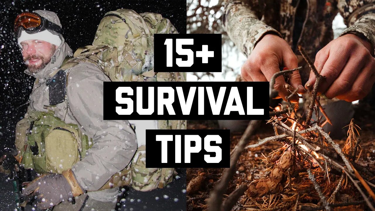 30 Backcountry Survival Tips with John Barklow, Special Operations Instructor (15 Free on Rumble))