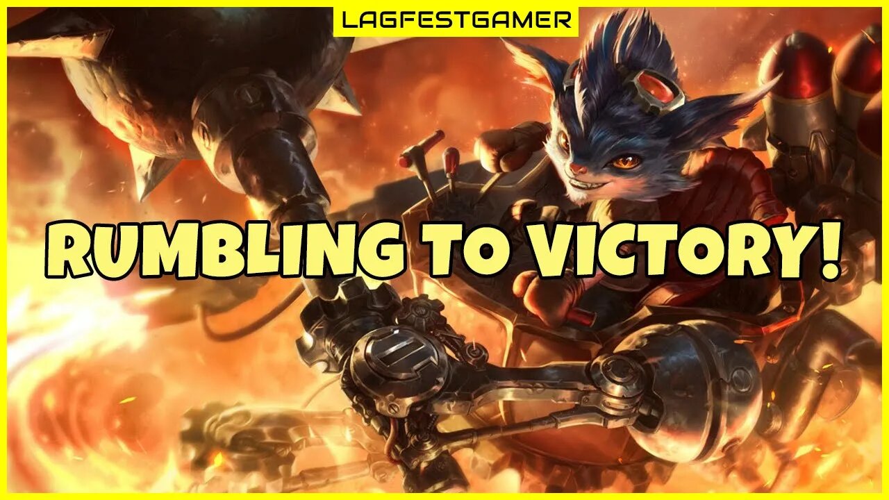 Rumbling to Victory! - Rumble League of Legends ARAM Gameplay