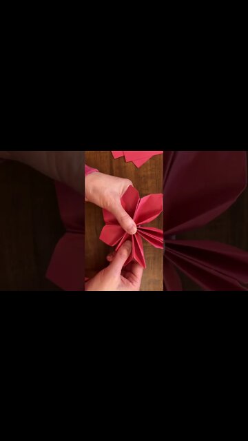 Dollar Tree DIY Paper Poinsettia Wreath