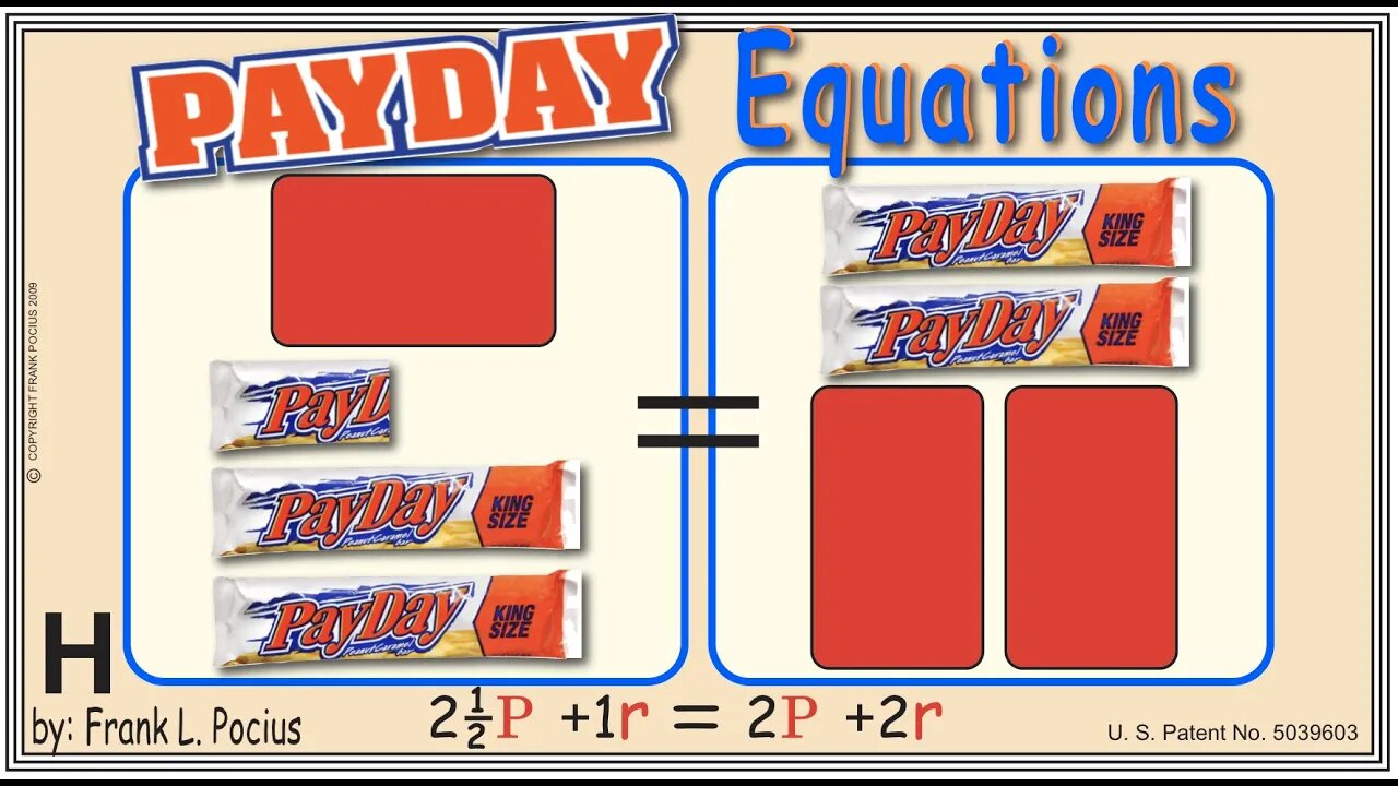 H2_PAYDAY(notation) 2.5P+1r=2P+2r _ SOLVING BASIC EQUATIONS _ SOLVING BASIC WORD PROBLEMS