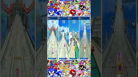 Paladin Amy Rose VS Amy Rose VS Andronic Sonic VS Lunar Blaze ISonic Dash #shorts #short #shortvideo
