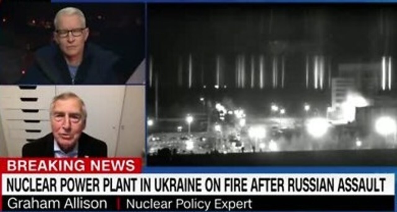 Expert reacts to Ukraine nuclear power plant fire