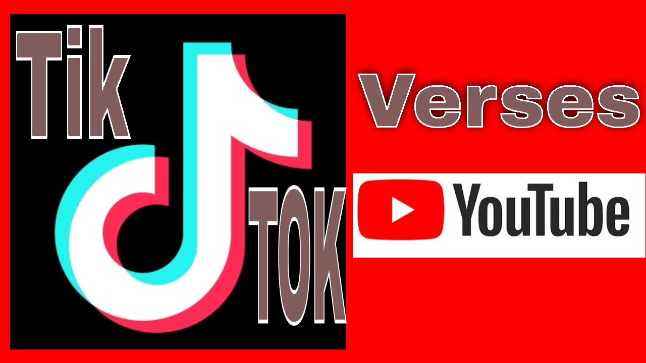 You tube account for Twelve years vs tik tok for One year. Original video