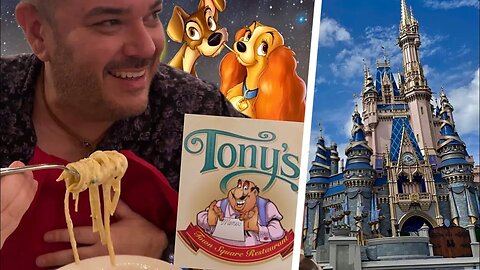 Eating at Tony’s Restaurant | Disney World