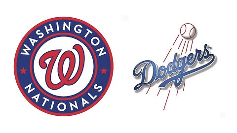 Nationals @ Dodgers Game 2. MLB the Show 24.