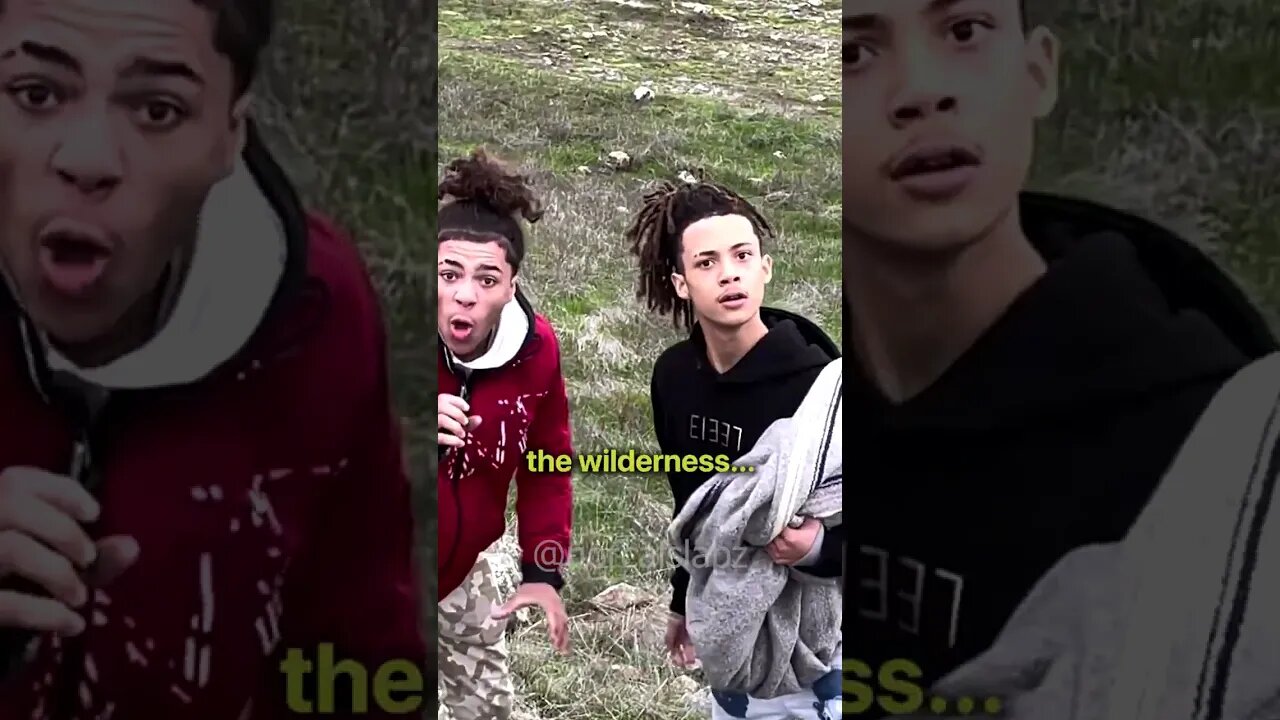 MAN vs WILD IRL! 😭🏃‍♂️ #norcalslapz #funny #prank #vlog #manvswild #fyp #viral #skit