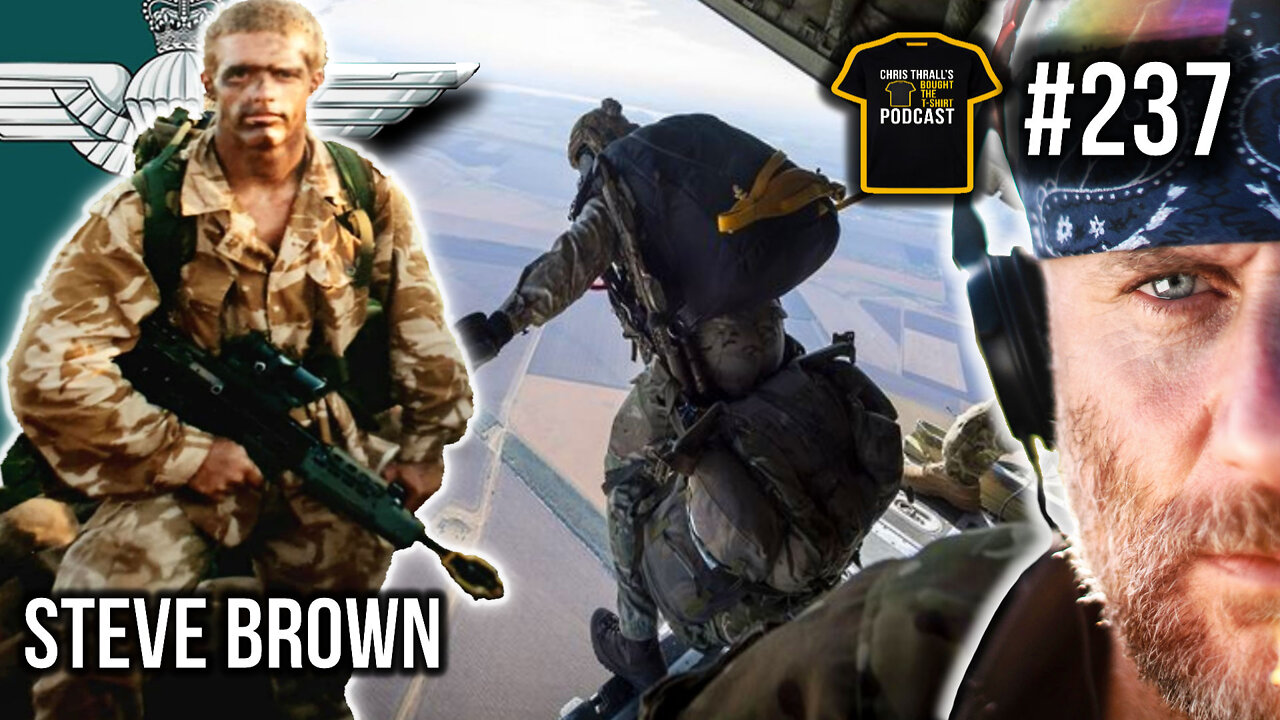 British Elite Pathfinders | Steve Brown | Parachute Regiment | Bought The T-Shirt Podcast