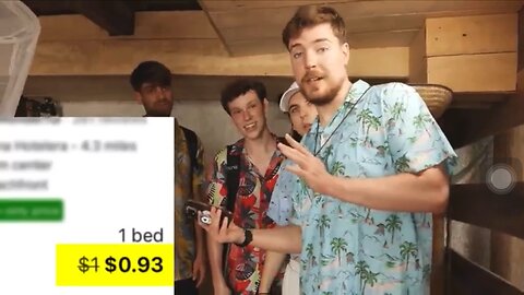 MrBeast $1 VS $250,00 Vacation !